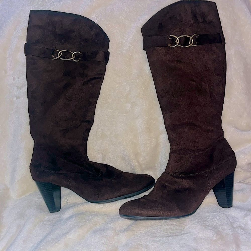 Predictions Suede Heel Boots!
